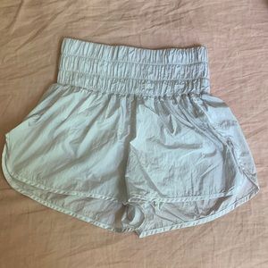 Free people movement white shorts